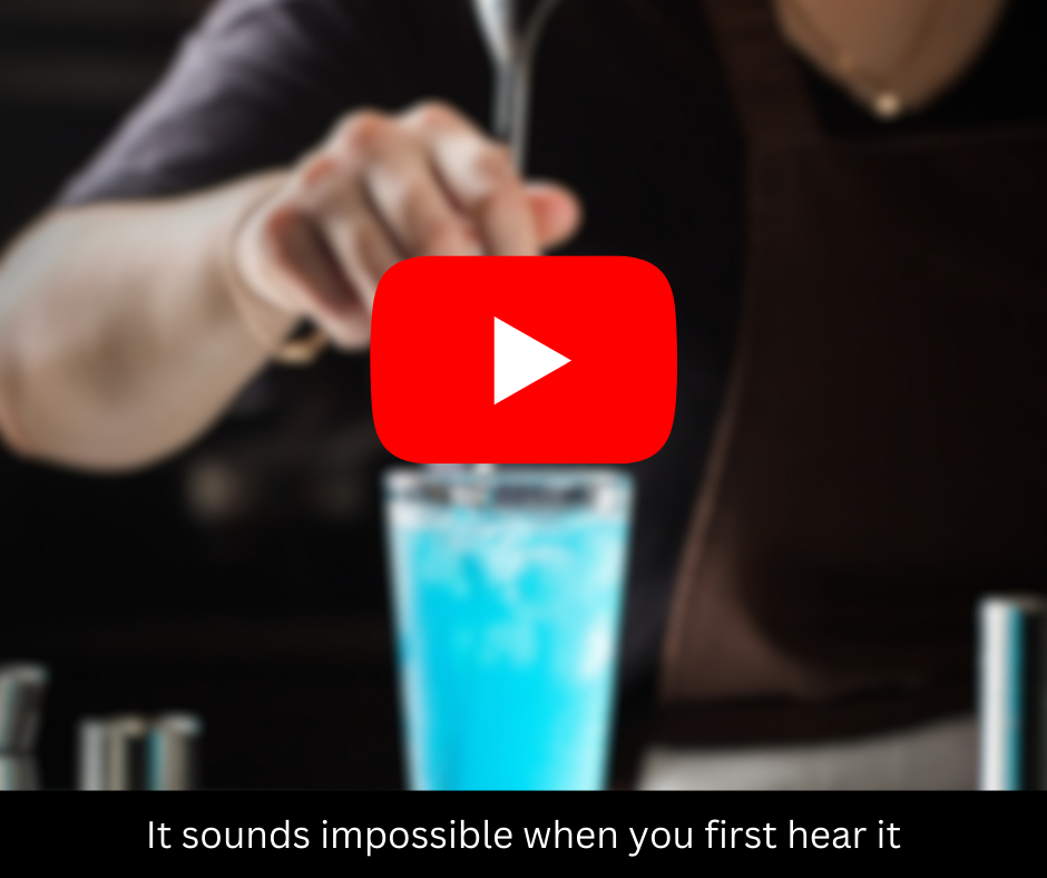 It sounds impossible when you first hear it